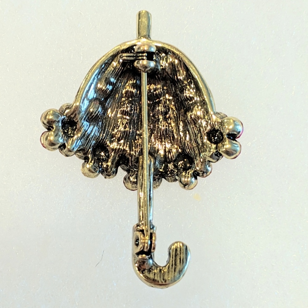 🆕‼️Swarovski Pin ☂️🌦️ - Picture 4 of 4
